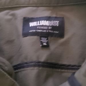 Green army coat ,great designer..Lots of pockets ,